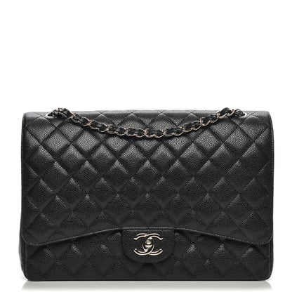 Chanel Caviar Quilted Maxi Double Flap Black 1 of 7