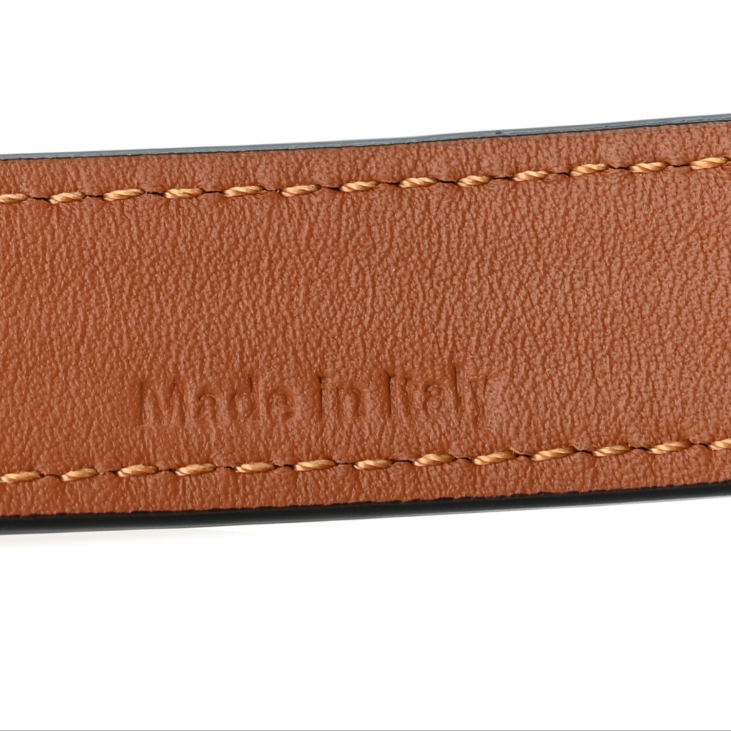 Loewe Calfskin Anagram Cutout Strap  Tan 5 of 5