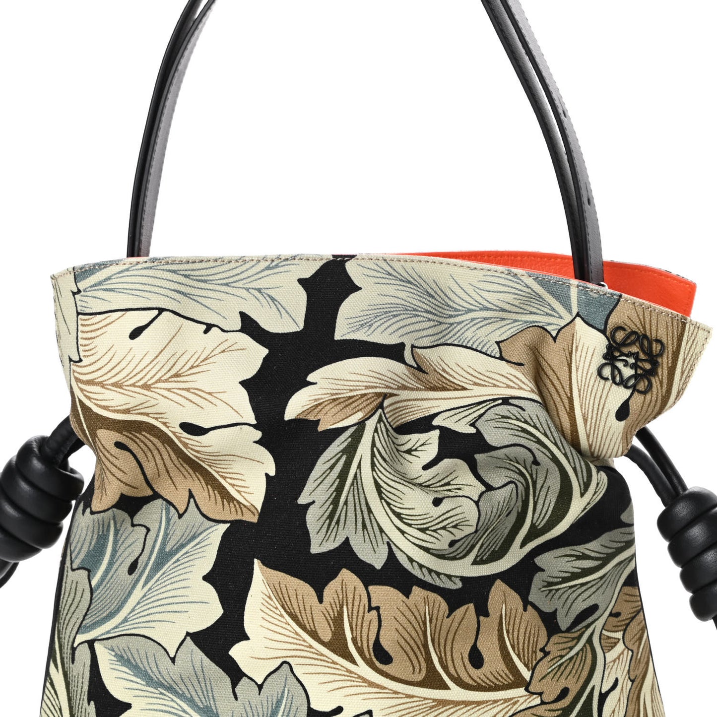 Canvas Flamenco Knot Bag Multicolor