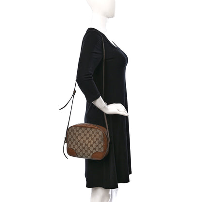 Gucci Monogram Mini Bree Messenger Bag Beige Tabacco 2 of 15