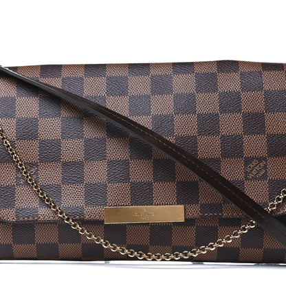 Louis Vuitton Damier Ebene Favorite MM 8 of 14