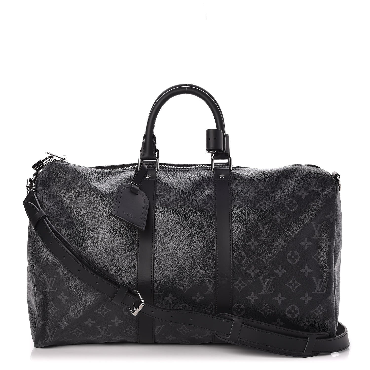 Louis Vuitton Monogram Eclipse Keepall Bandouliere 45 1 of 8