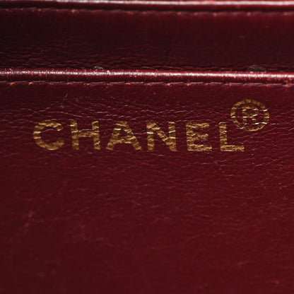 Chanel Lambskin Quilted XL Jumbo Single Flap Black 6 of 15