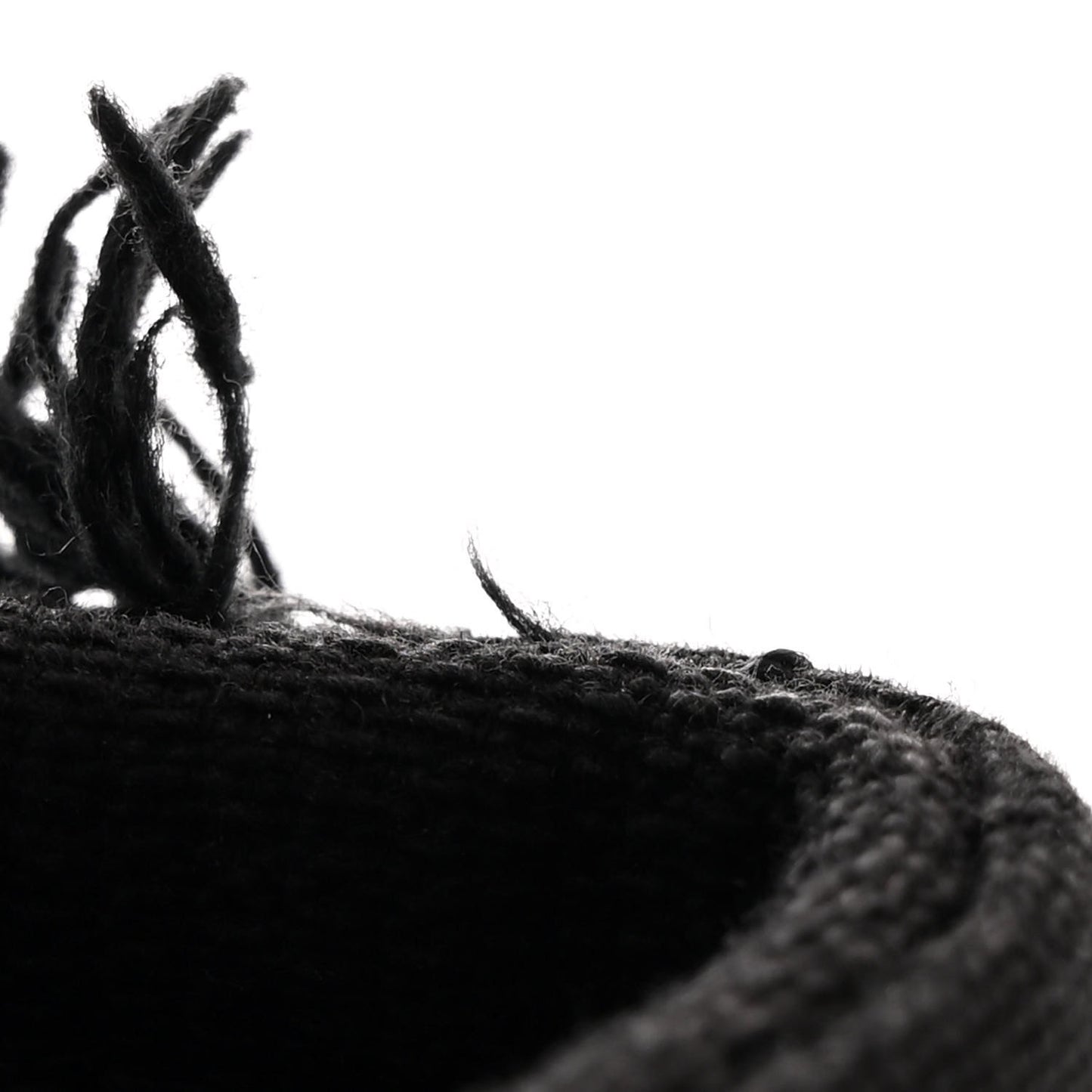 Canvas Extra Large Double Face Shopping Tote Black