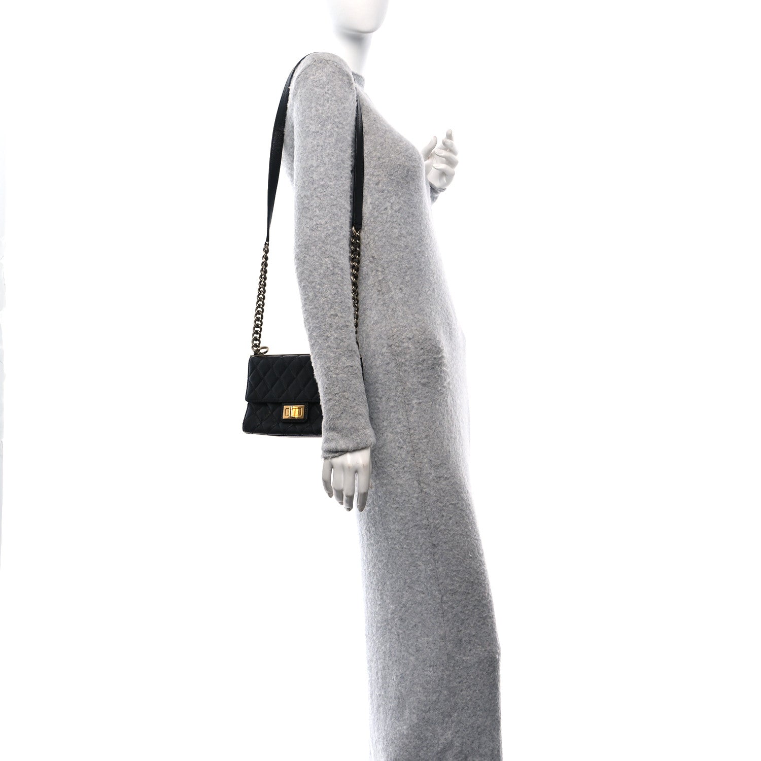 Chanel Goatskin Quilted Rita Flap Black 2 of 11