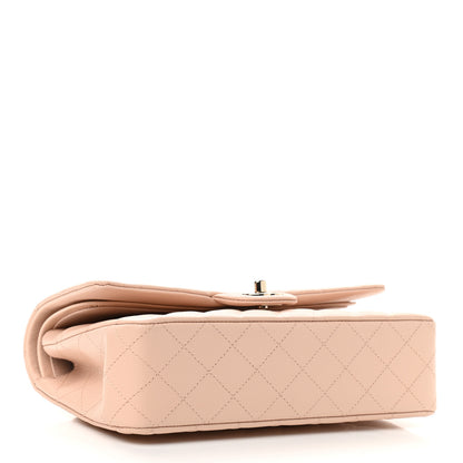 Chanel Caviar Quilted Medium Double Flap Light Beige 4 of 9