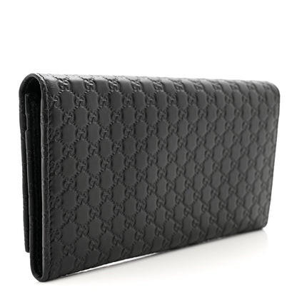Gucci Soft Microguccissima Continental Wallet Black 3 of 8