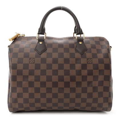 Louis Vuitton Damier Ebene Speedy Bandouliere 30 1 of 12
