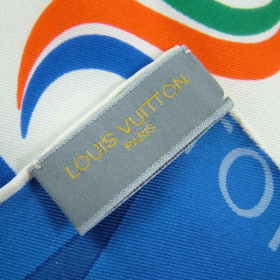Louis Vuitton Silk Scarf Cup w/Compass Bag 4 of 6
