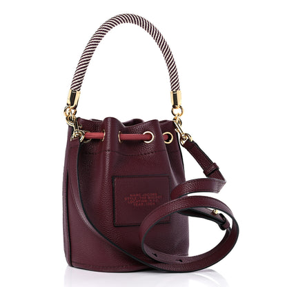 Marc Jacobs Grained Calfskin The Bucket Bag Chianti 3 of 10