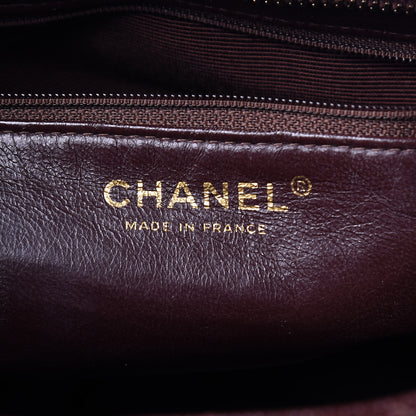 Chanel Caviar Quilted Medallion Tote Brown 6 of 13
