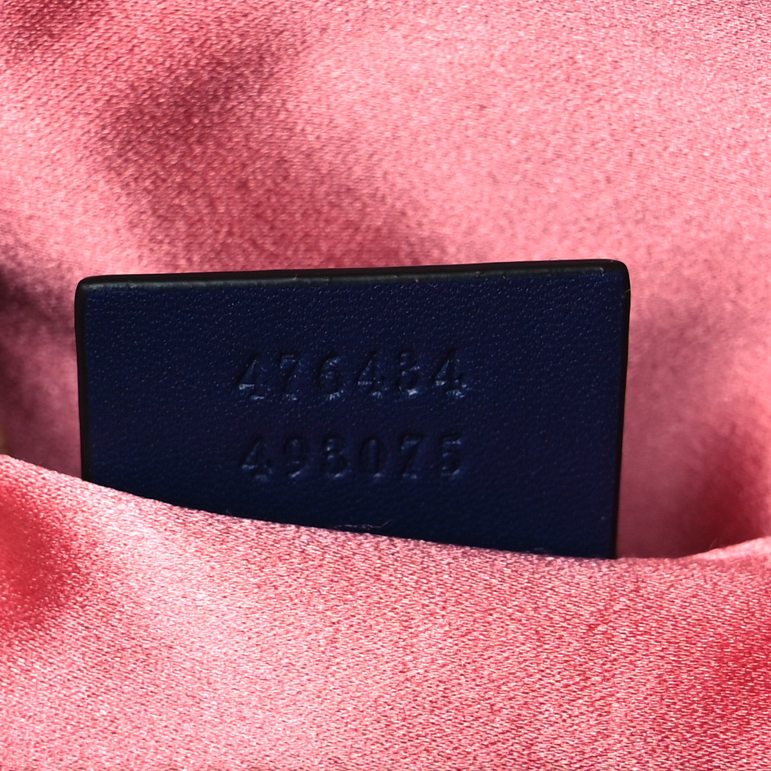 Gucci Velvet Matelasse GG Marmont Belt Bag 95 38 Cobalt Blue 7 of 11