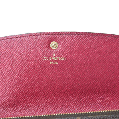 Louis Vuitton Monogram Emilie Wallet Fuchsia 6 of 8