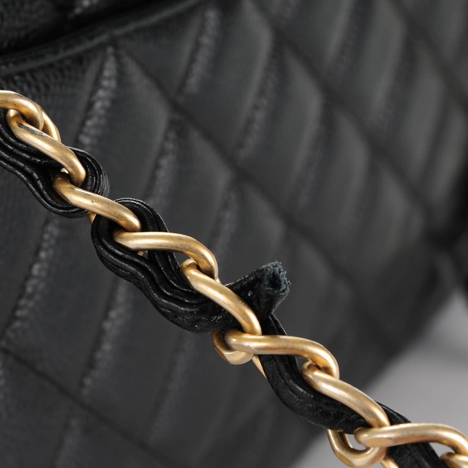 Chanel Caviar Quilted Jumbo Double Flap Black 9 of 9