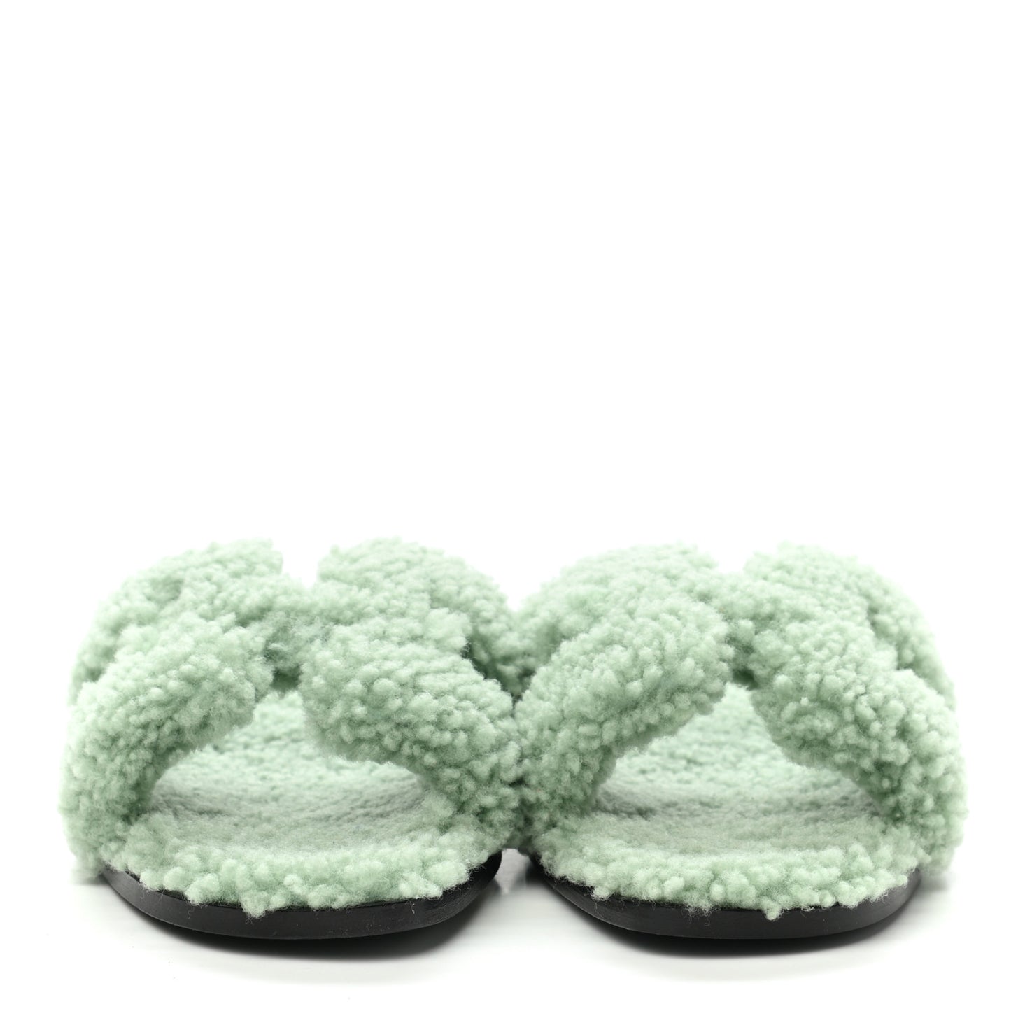 Woolskin Oran Sandals 37.5 Vert D'Eau