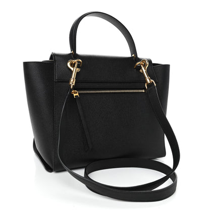 Celine Grained Calfskin Micro Belt Bag Black 2 of 4
