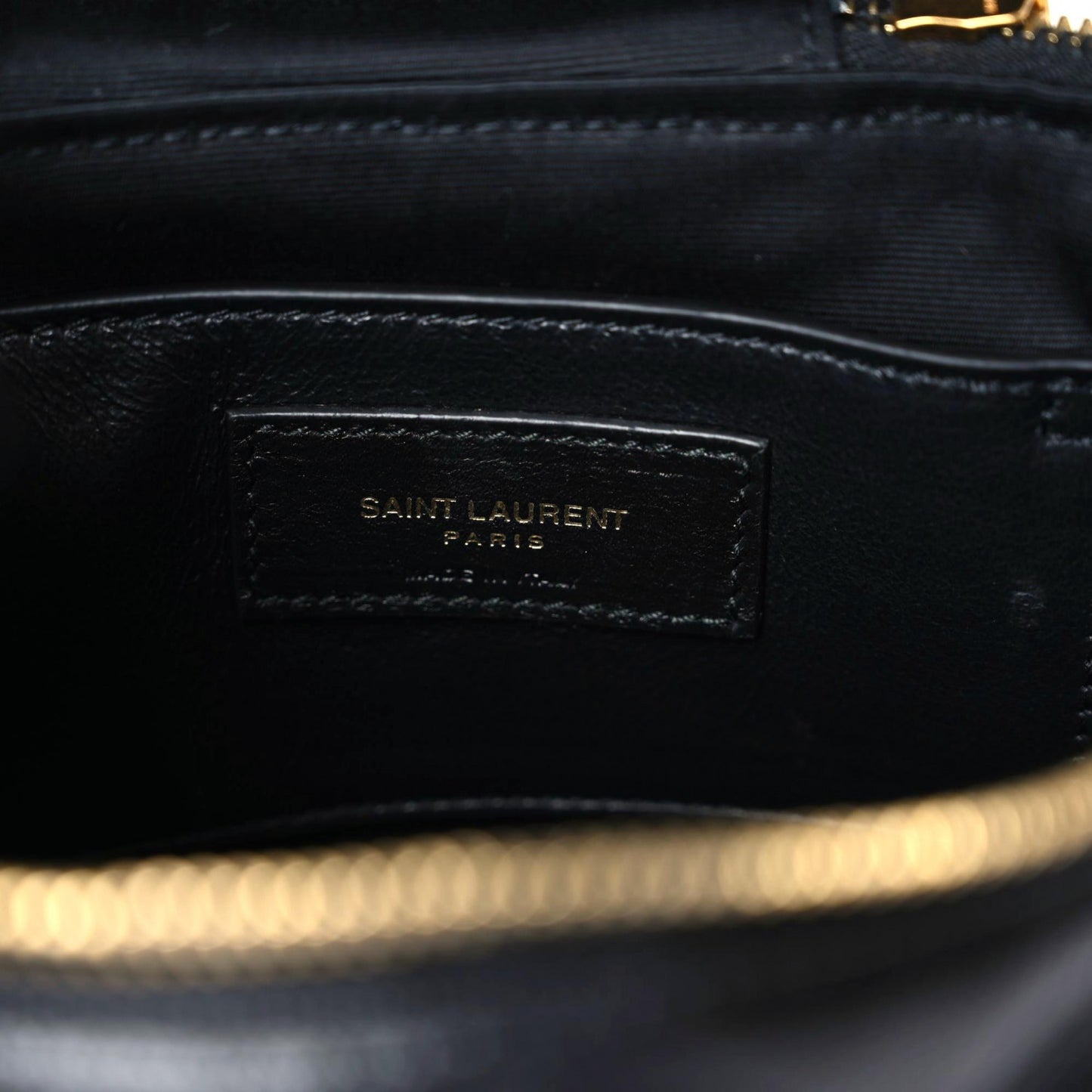 Grain de Poudre Quilted 80's Vanity Bag Black