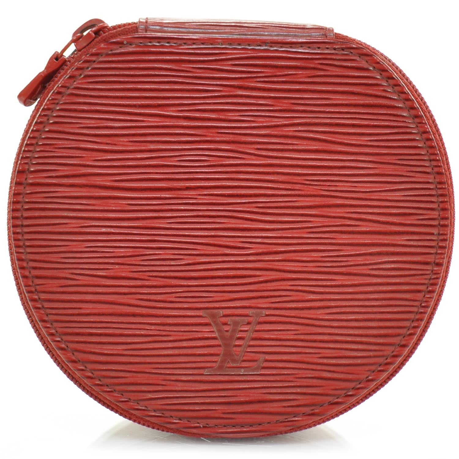 Louis Vuitton Epi Ecrin Bijoux Jewelry Box 12cm Red 1 of 7