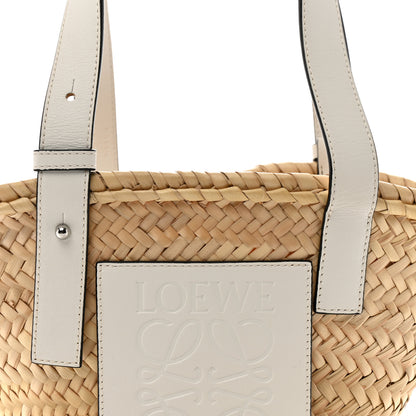 Loewe Raffia Mini Basket Tote Bag Natural White 7 of 13