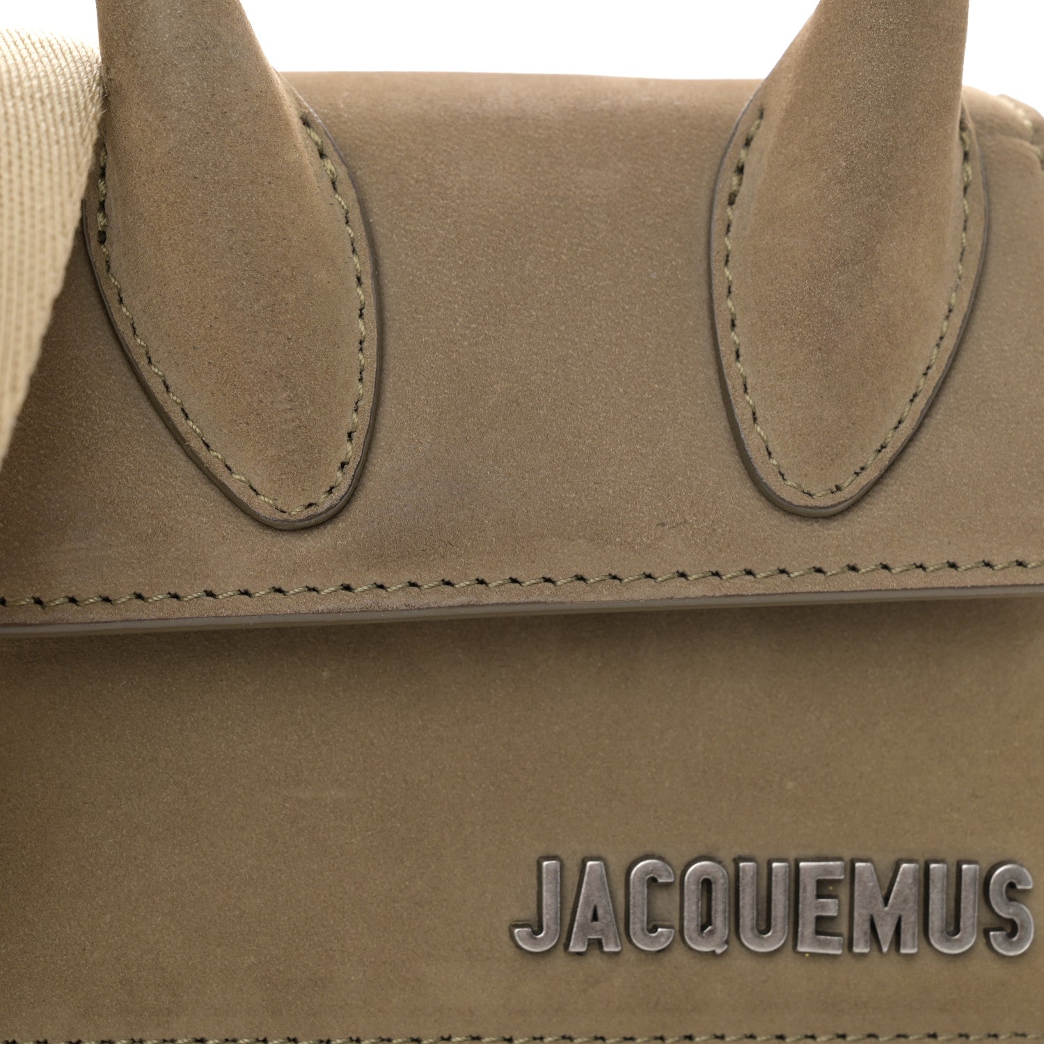 Jacquemus Nubuck Le Chiquito Homme Khaki 7 of 12