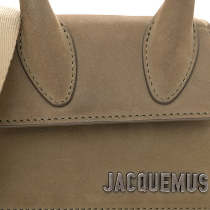 Jacquemus Nubuck Le Chiquito Homme Khaki 7 of 12