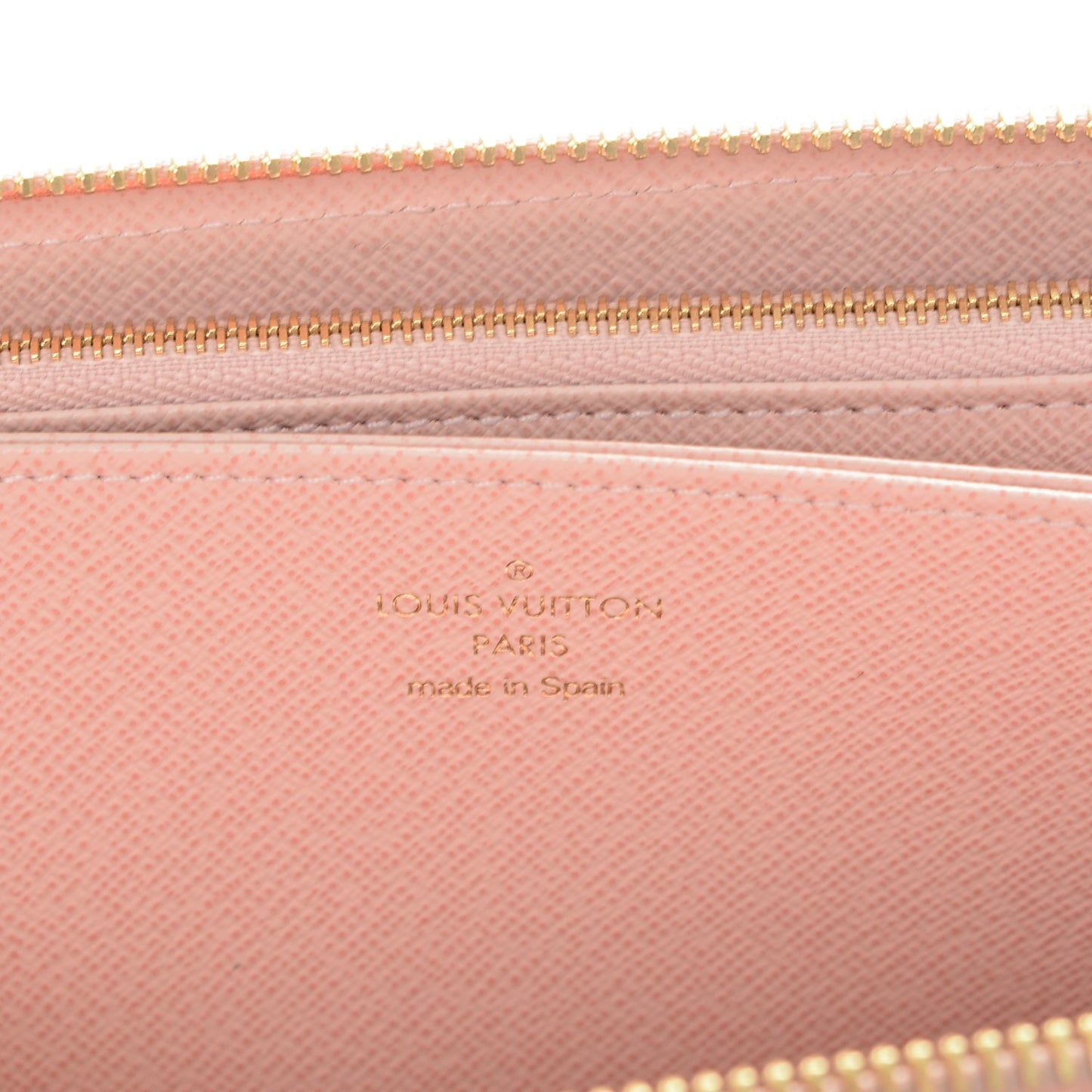 Monogram Pompon Zippy Wallet Rose Ballerine