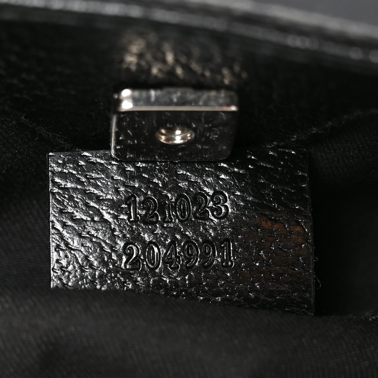 Gucci Monogram Medium Eclipse Shoulder Bag Black 6 of 9
