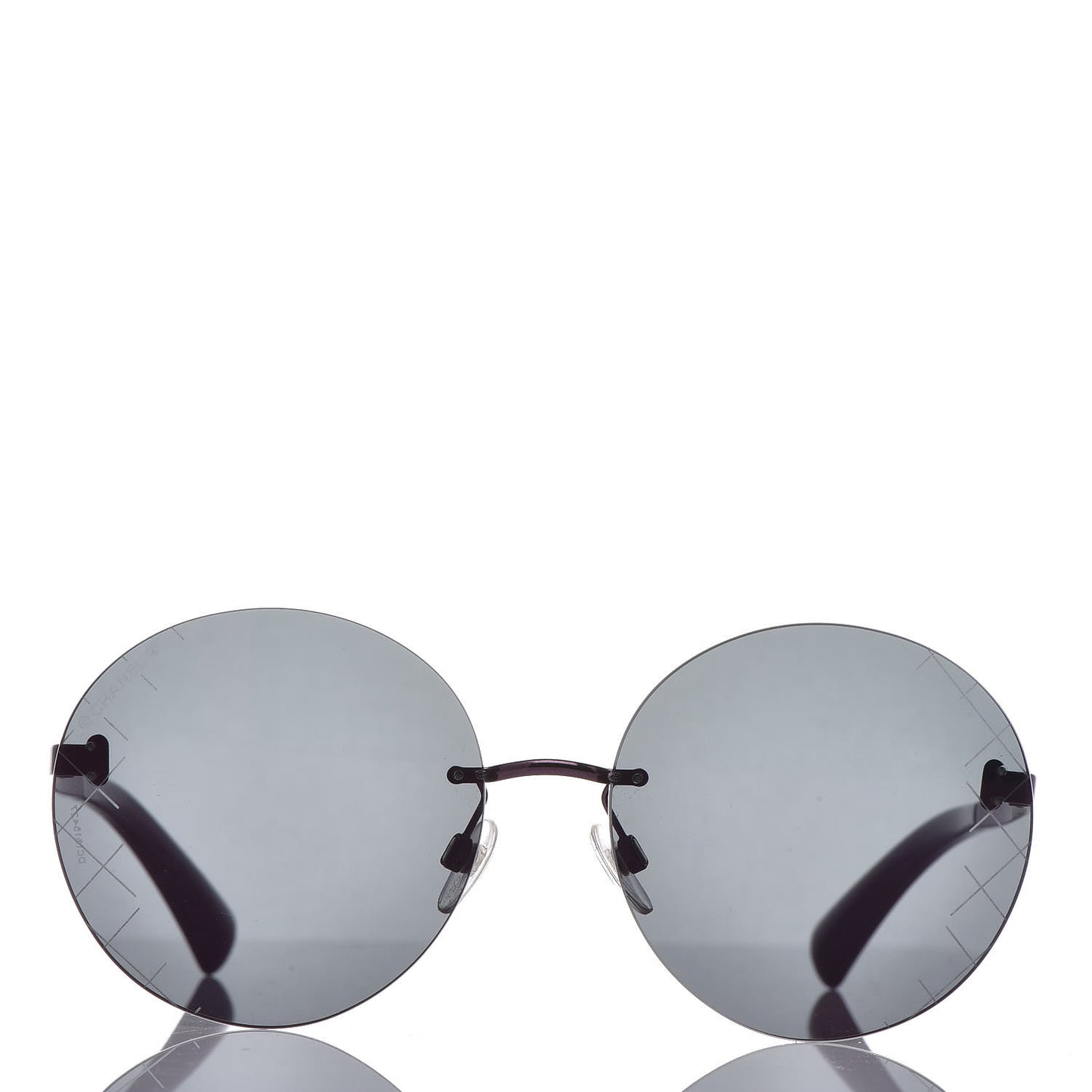 Mirrored Round Sunglasses 4216 Purple