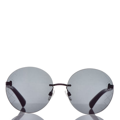 Chanel Mirrored Round Sunglasses 4216 Purple 3 of 8