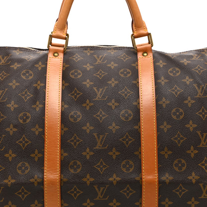 Louis Vuitton Monogram Keepall Bandouliere 60 7 of 9