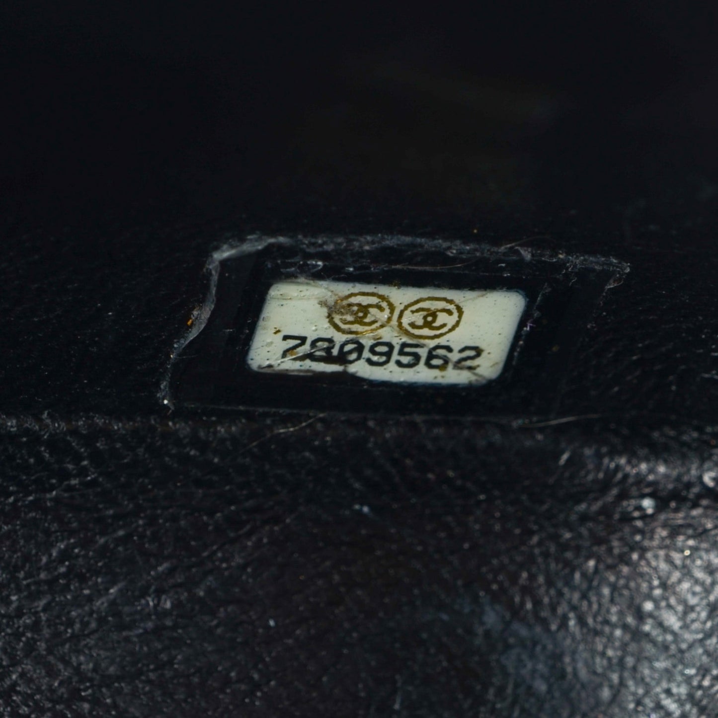 Lambskin East West Chocolate Bar Flap Black