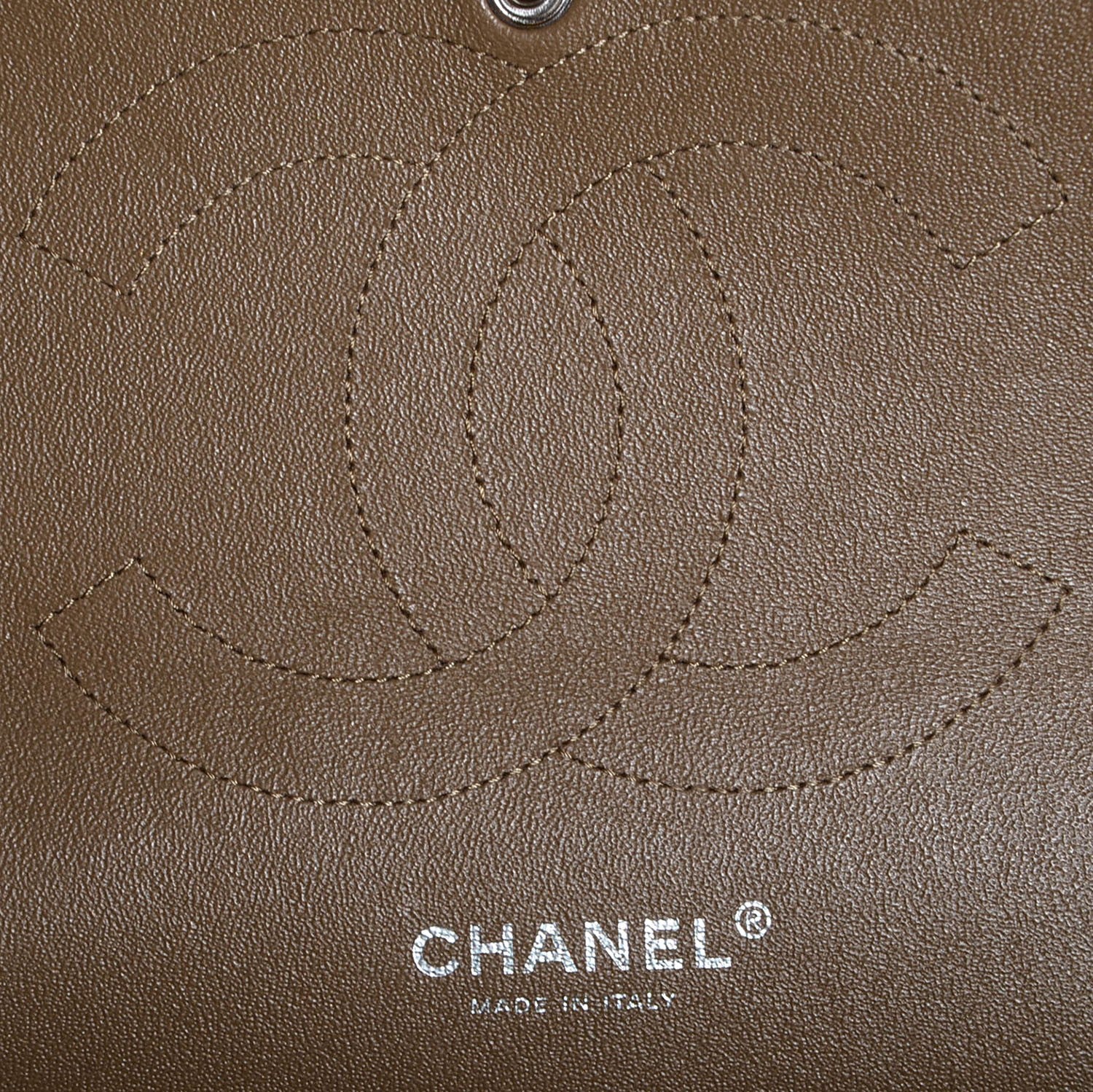 Chanel Caviar Jumbo Double Flap Dark Beige 6 of 8