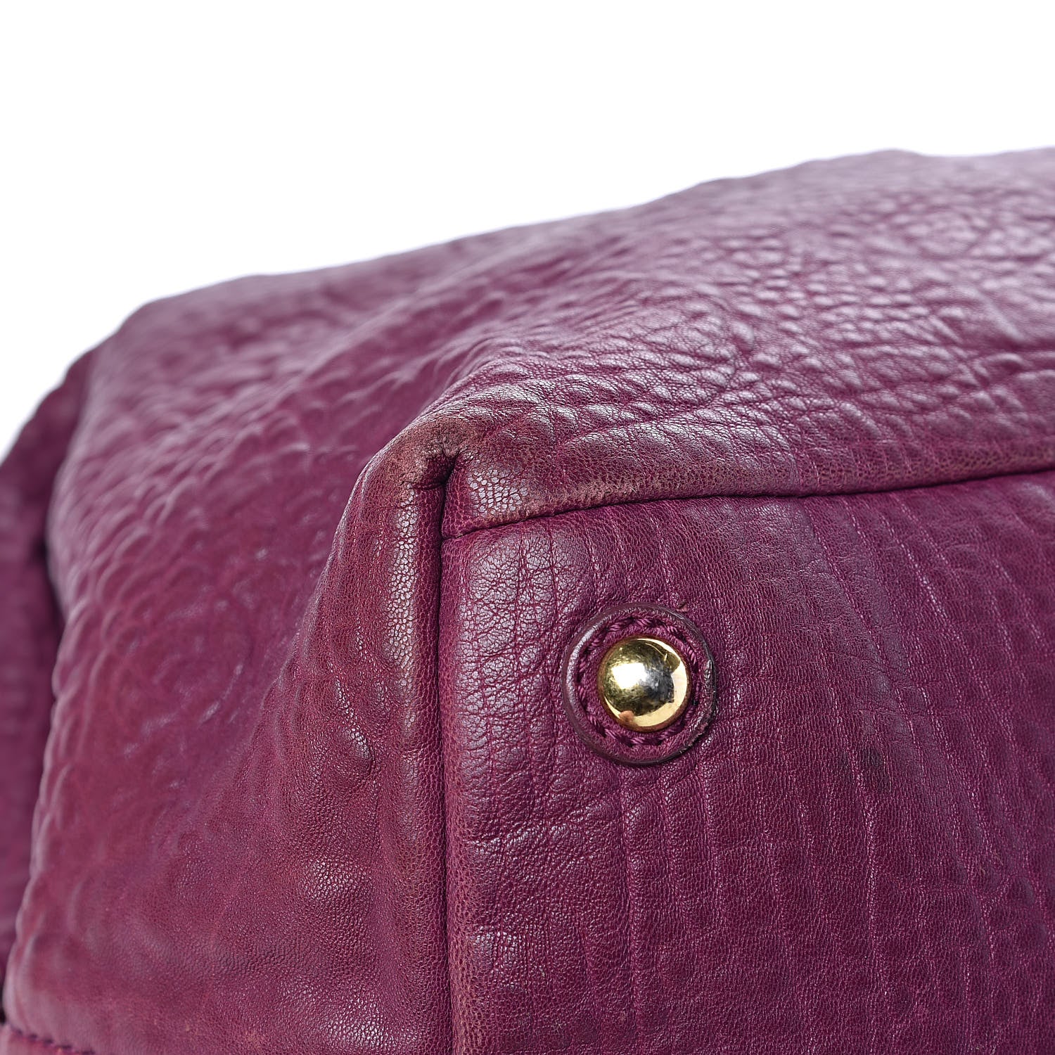 Saint Laurent Pebbled Lambskin Medium Easy Sac Purple 12 of 18