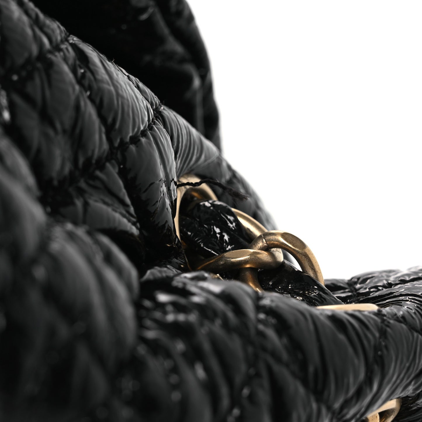 Vinyl XXL Rock and Chain Flap Black