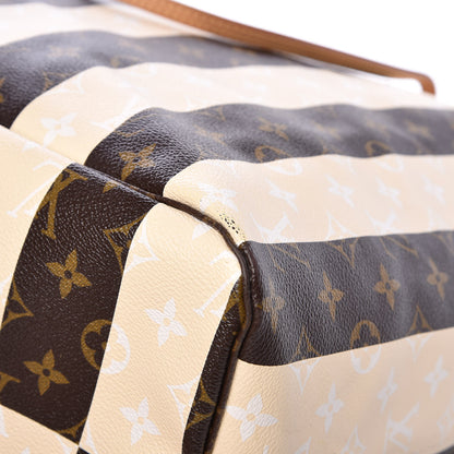 Louis Vuitton Monogram Rayures Neverfull XL 10 of 12