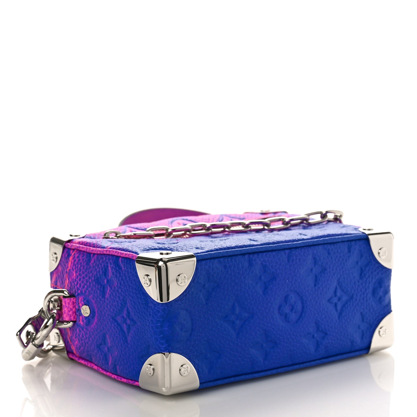 Taurillon Illusion Mini Soft Trunk Bleu Rose