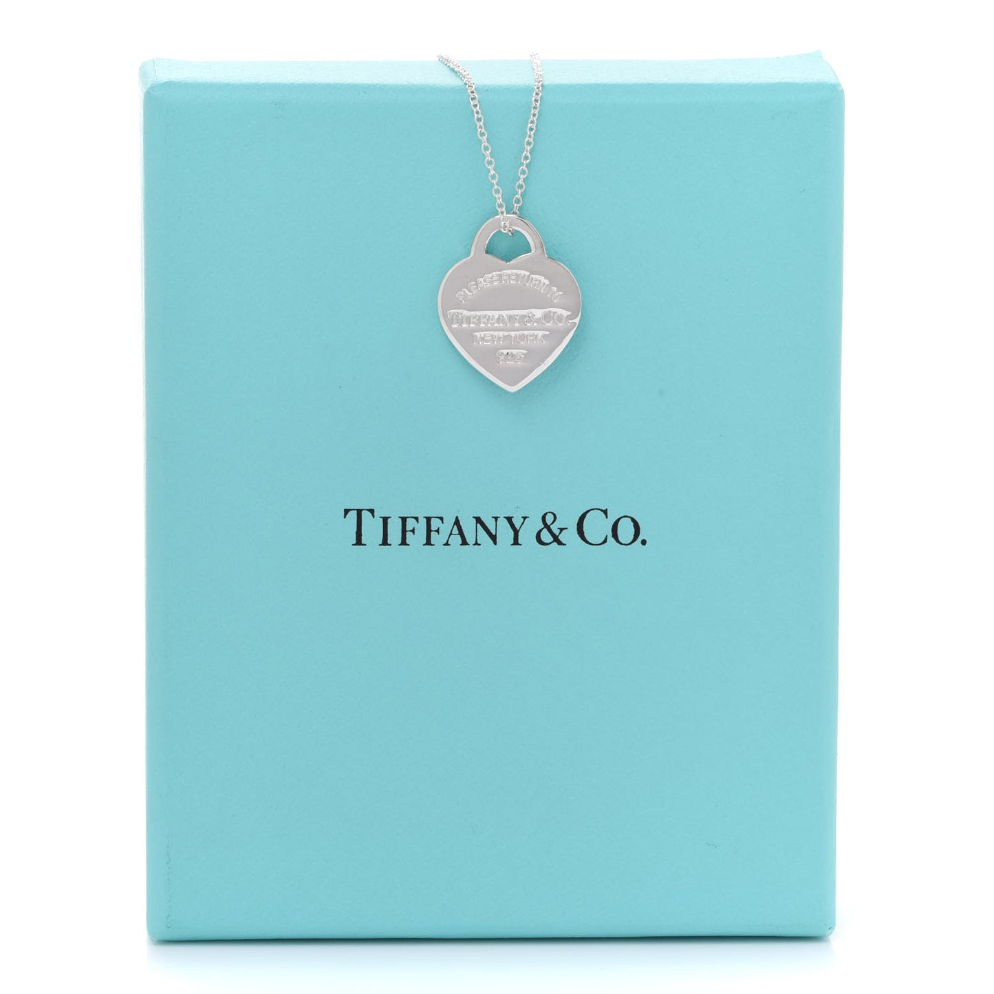 Sterling Silver Small Return to Tiffany Heart Pendant Necklace