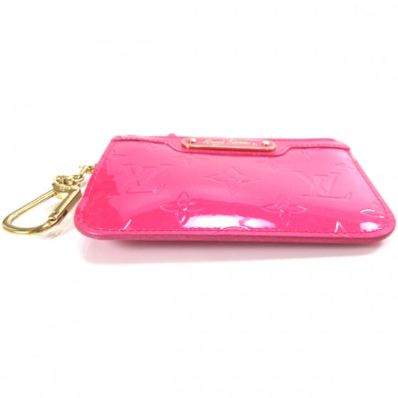 Louis Vuitton Vernis Key Pouch Rose Pop 4 of 7