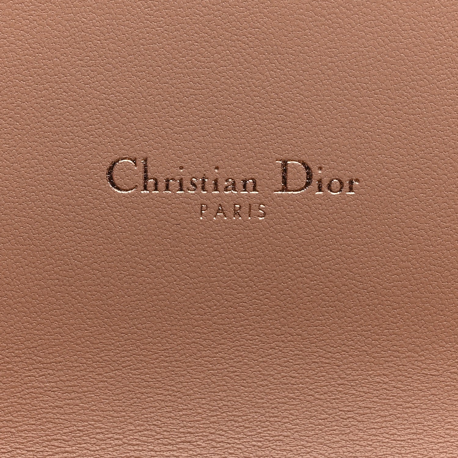 Christian Dior Iridescent Metallic Lambskin Cannage Caro Pouch with Chain Pink 5 of 9