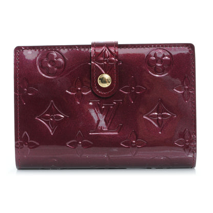 Louis Vuitton Vernis French Purse Wallet Rouge Fauviste 1 of 6
