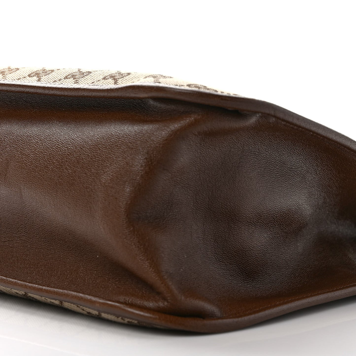 Monogram Horsebit 1955 Tote Bag Beige Brown Sugar