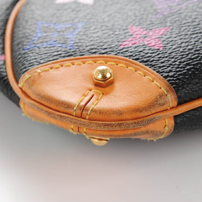 Louis Vuitton Monogram Multicolor Pochette Milla MM Black 9 of 9
