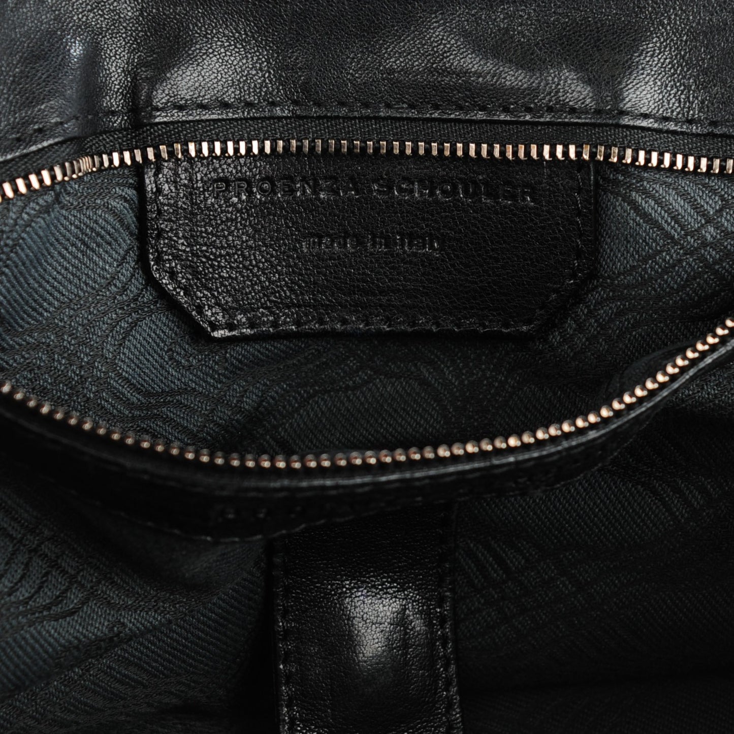 Lambskin Medium PS1 Satchel Black