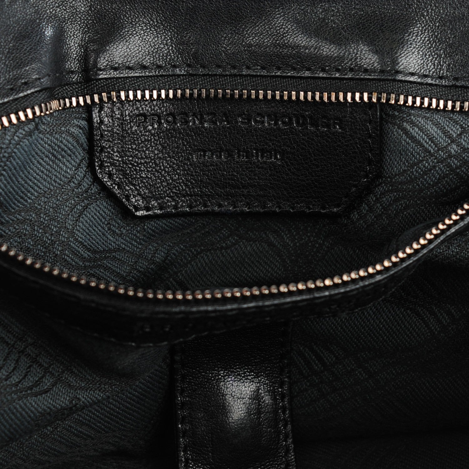 Proenza Schouler Lambskin Medium PS1 Satchel Black 7 of 8