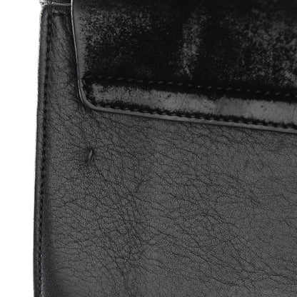 Chloe Suede Calfskin Small Faye Shoulder Bag Black 22 of 25