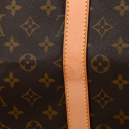 Louis Vuitton Monogram Keepall Bandouliere 55 13 of 14