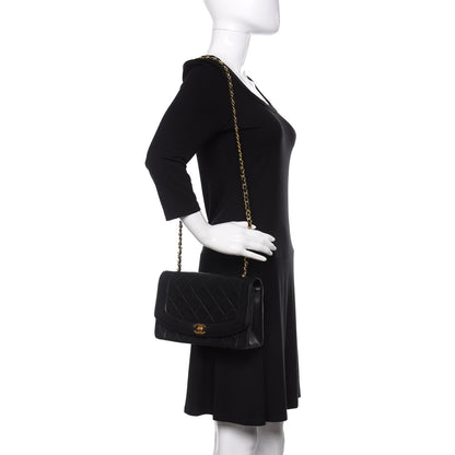 Chanel Lambskin Quilted Medium Single Flap Black 2 of 11