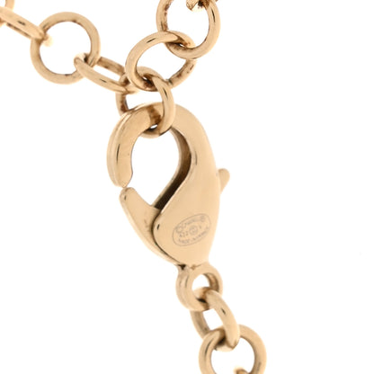Chanel Crystal Pearl CC Choker Necklace Gold 4 of 5