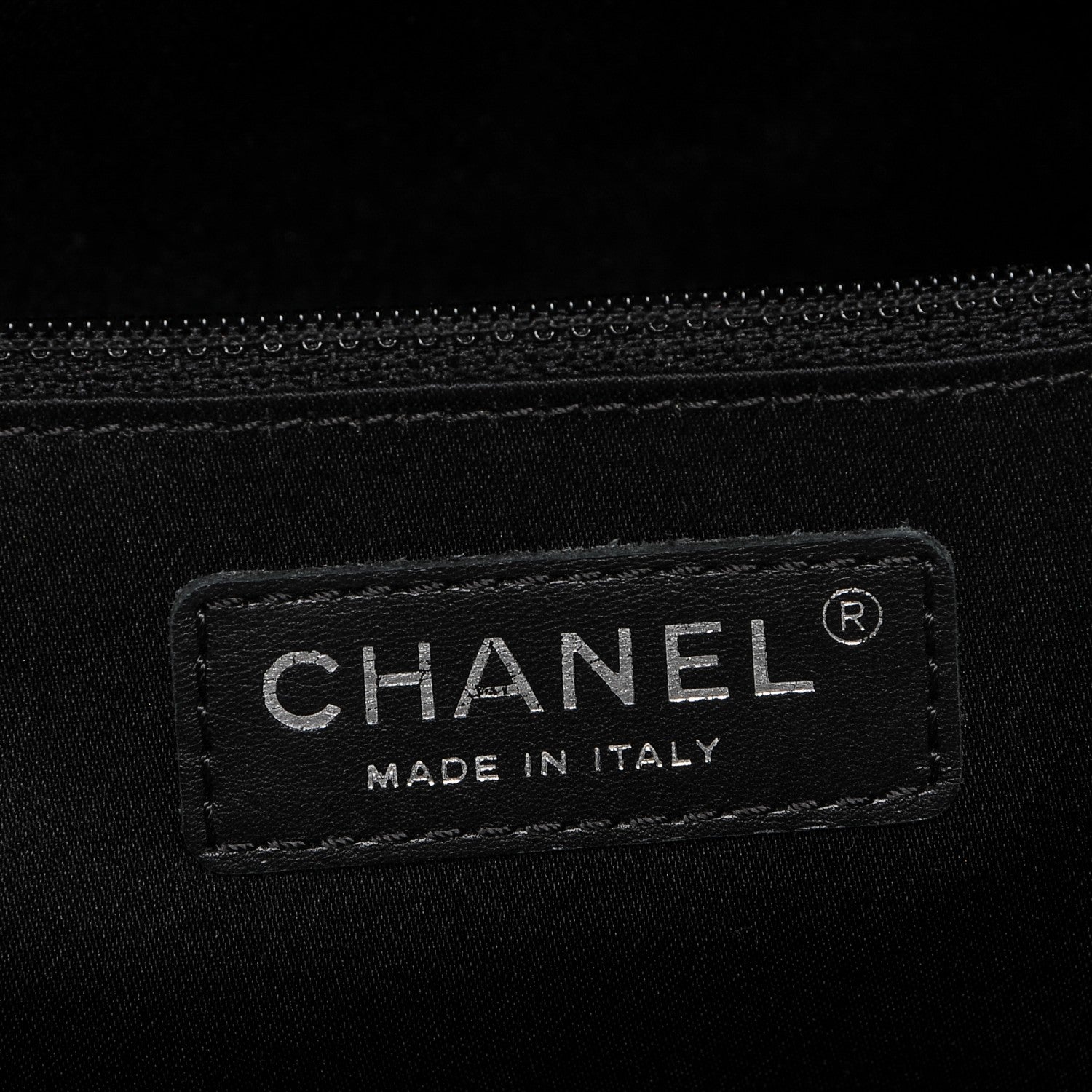 Chanel Caviar Quilted XL Grand Shopping Tote GST Black 6 of 7