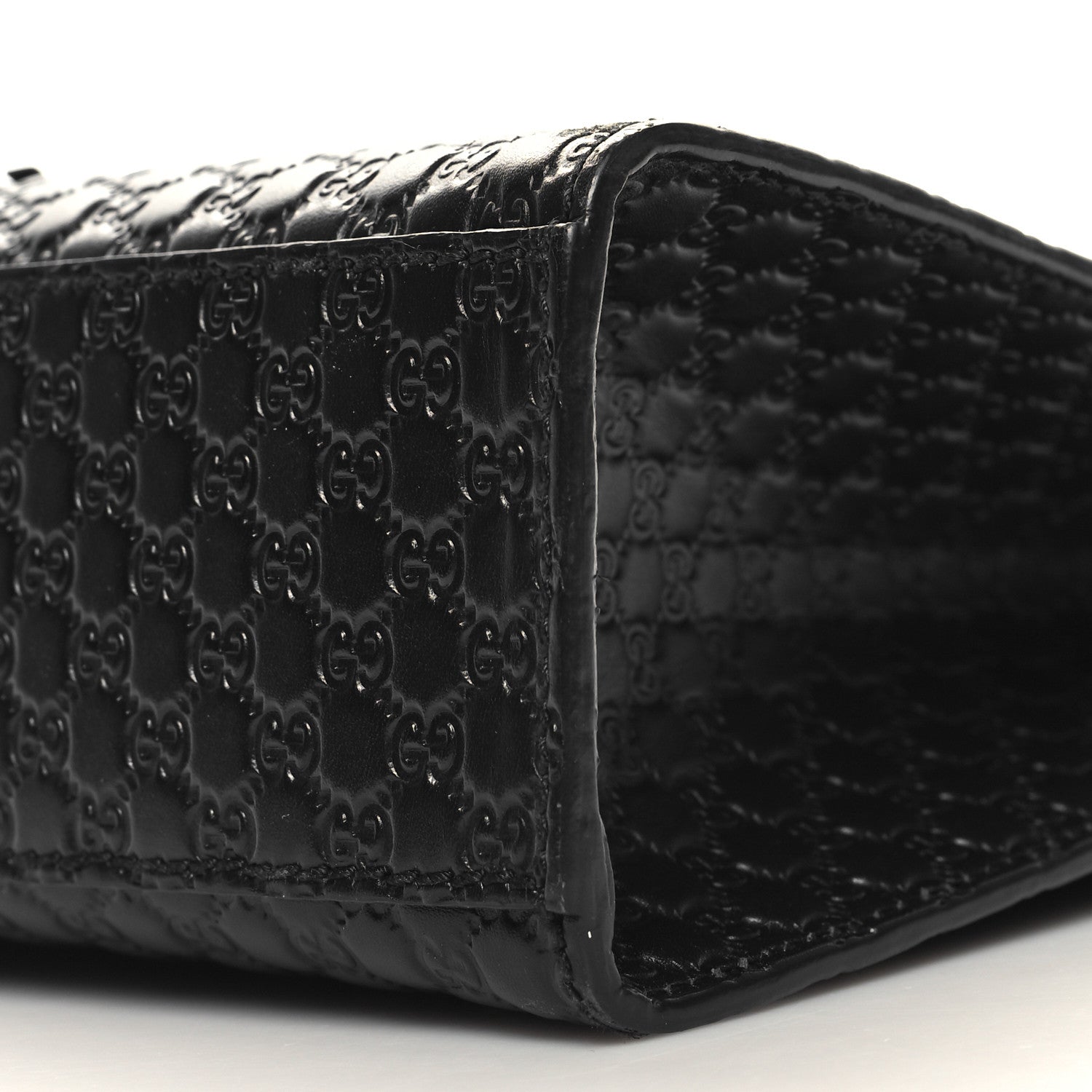 Gucci Microguccissima Medium Emily Chain Shoulder Bag Black 10 of 13